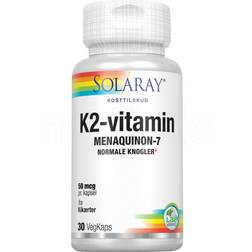 Solaray K2 Vitamin 50mcg 30 pcs