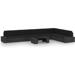 vidaXL 3067144 Lounge-Set, 1 Tisch einschl. 7 Sofas