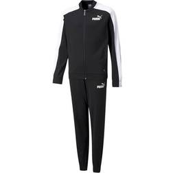 Puma Junior BB Polyester Tracksuit - Black/White (58937306-001)