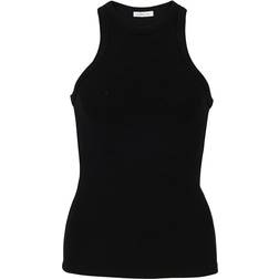 Anine Bing Eva Racerback Tank Top - Black