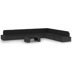 vidaXL 3067146 Lounge-Set, 1 Tisch einschl. 8 Sofas