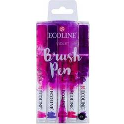 Ecoline Brush Pen Violet 5-pcs