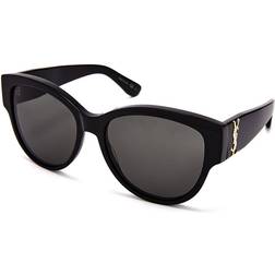 Saint Laurent SLM3 Cat Eye Sunglasses - Couleur du Monture Noir