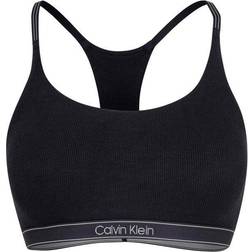 Calvin Klein Pure Rib Bralette - Black