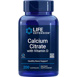 Life Extension Calcium Citrate with Vitamin D 200 Stk.