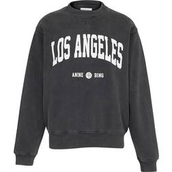 Anine Bing Ramona Los Angeles Sweatshirt - Washed Black