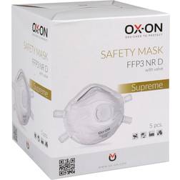 Ox-On Respiratory Protection FFP3NR D with Valve 5-pack