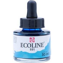 Ecoline Watercolour Paint Sky Blue Light 30ml