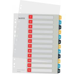 Leitz Cosy 1-12 Printable Index PP