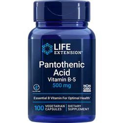 Life Extension Pantothenic Acid 500mg 100 stk