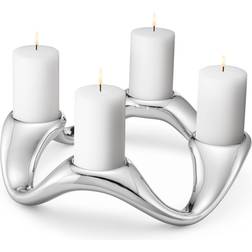 Georg Jensen Cobra Silver Candelabro 8cm