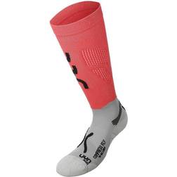 UYN Compression Fly Socks Women - Coral/Black