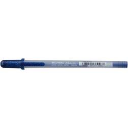 Sakura Gelly Roll Metallic Blue Black Gel Pen 05.mm