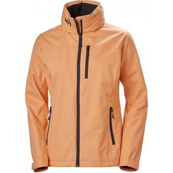 Helly Hansen W Crew Hooded Jacket - Melon