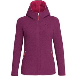 Salewa Sarner 2 Layers Wool Giacca Con Cappuccio Donna