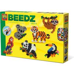 SES Creative Iron on Beads Jungle Animals