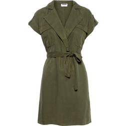 Noisy May Vera Blousejurk - Kaki