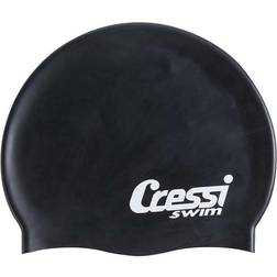 Cressi Gorro de natación Silicona blanco White