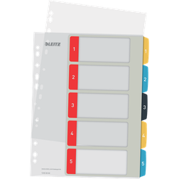 Leitz Cosy 1-5 Printable Index PP