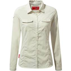 Craghoppers NosiLife Adventure II Long Sleeved Shirt Women's - Sea Salt