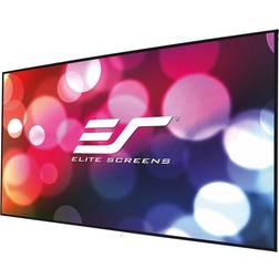 Elite Screens Frame Screen Aeon Edge Free Projector Screen 299 X 168 Cm 135 No Visible Frame Screen Cloth 3d Cinegrey 169 Screen 4k