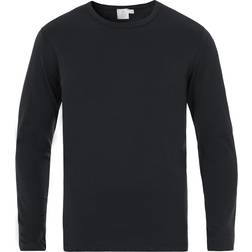 Sunspel Classic Long Sleeve T-shirt - Black