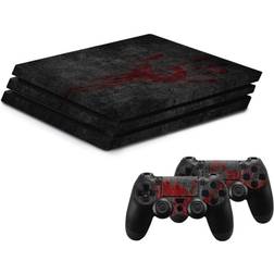 Hama PS4 PRO Console and Controller Skin - Undead