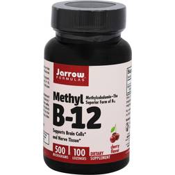 Jarrow Formulas Methyl B 12 500mcg Cherry