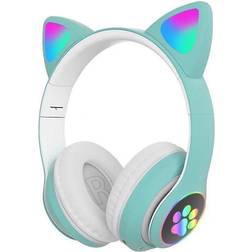 El Contente Wireless Bluetooth Cat Ear Headset with LED