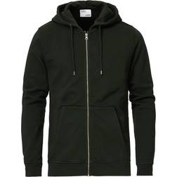 Colorful Standard Classic Organic Zip Hood - Hunter Green