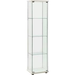 vidaXL Display Glass Cabinet 16.7x64.2"