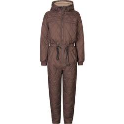 Global Funk Isolde Teddo Jumpsuit - Dark Mocca