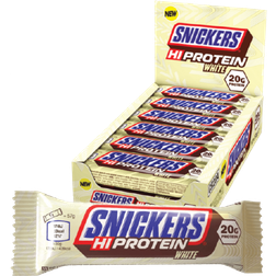 Snickers Hi Protein Bar White Chocolate 57g 12 Stk.