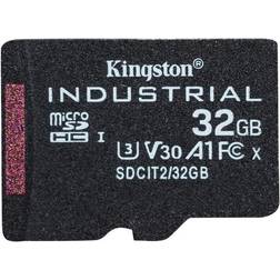 Kingston Industrial microSDHC Class 10 UHS-I U3 V30 A1 100MB/s 32GB