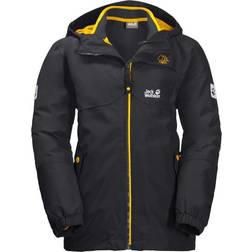 Jack Wolfskin Boy's Iceland 3 in 1 Jacket - Phantom (1605254-6350)