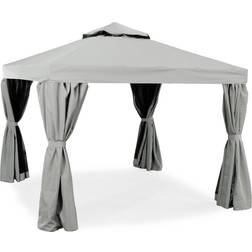 Hillerstorp Luxor Pavilion - Grey 3x3 m