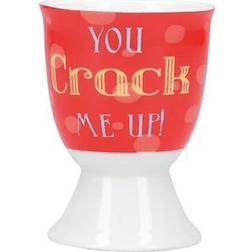 KitchenCraft You Crack Me Up Egg Cup