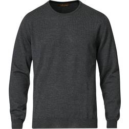 Stenströms Merino Crew Neck Anthracite - Gris