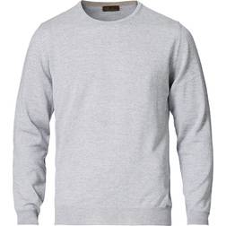 Stenströms Merino Crew Neck - Light Grey