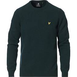 Lyle & Scott Textured Jumper Green