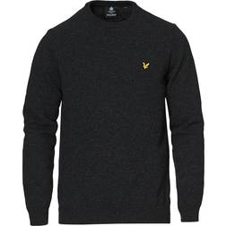 Lyle & Scott Crew Neck Lambswool Blend Jump Marl