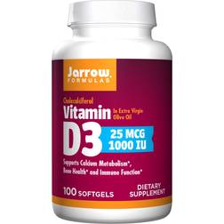 Jarrow Formulas Vitamin D3 25mcg 100 Stk.