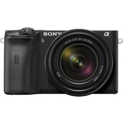 Sony a ILCE6600MB 18-135mm, 24,2 MP, 6000 x 4000 pikseliä CMOS, 4K Ultra HD, Kosketusnäyttö Musta
