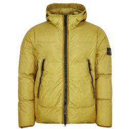 Stone Island Crinkle Reps NY Down Jacket - Green