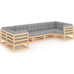 vidaXL 3077304 Lounge-Set, Tisch einschl. 7 Sofas