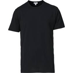 Sunspel Men's Classic Crew Neck T-Shirt - Black