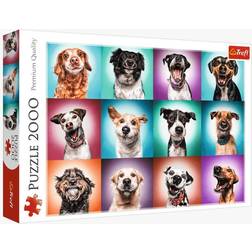 Trefl Funny Dog ​​Portraits 2000 Pieces