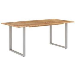 vidaXL Solid Acacia Wood Esstisch 90x180cm