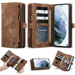 CaseMe Retro Wallet Case for Galaxy S21 Ultra