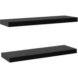 vidaXL - Wall Shelf 80cm 2pcs